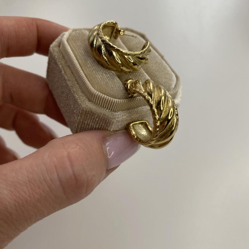 Kolczyki półokrąg K90