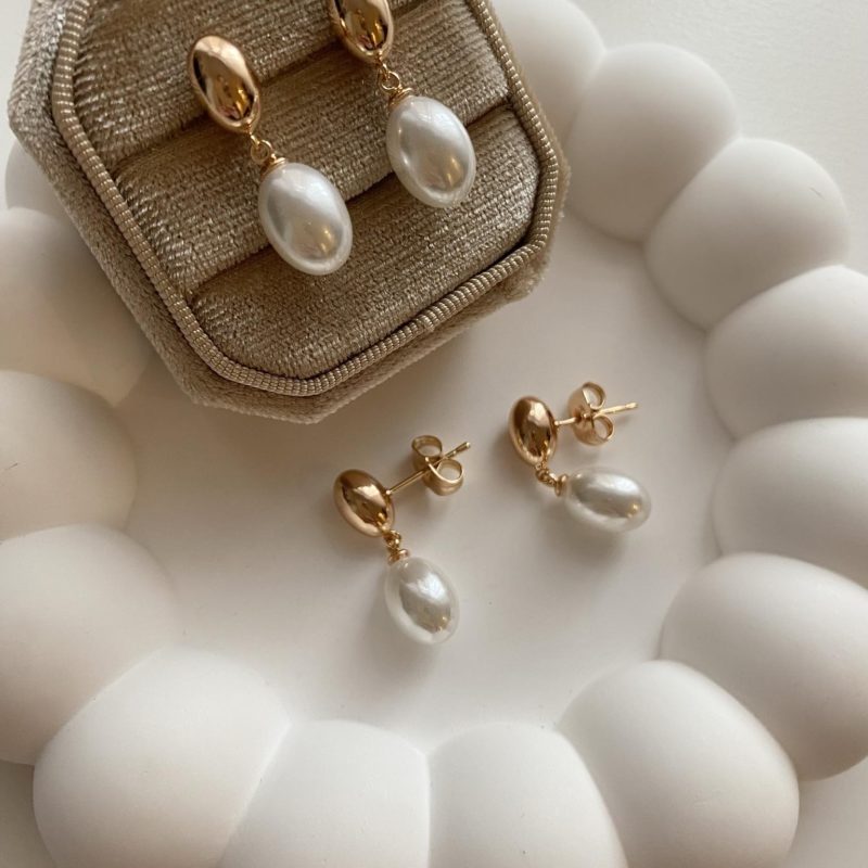 Kolczyki perełki K85