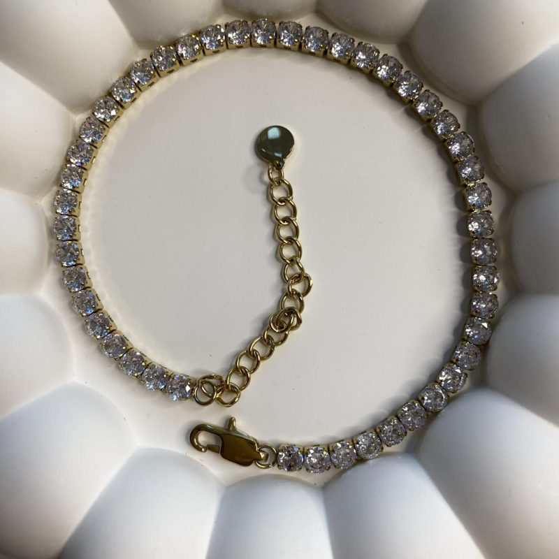 Bransoletka z cyrkoniami B11