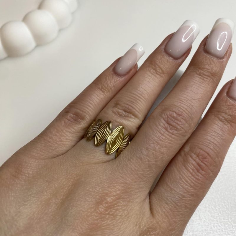 Pierścionek ażur P10