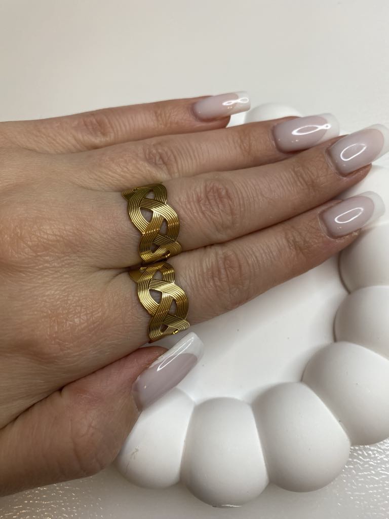 Pierścionek ażur P23