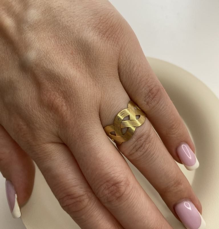 Pierścionek ażur P23