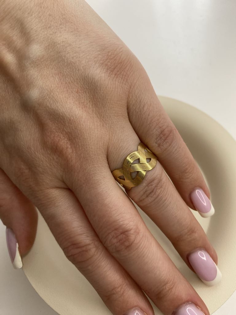 Pierścionek ażur P23