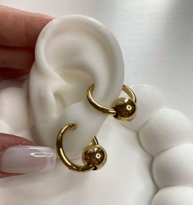 Kolczyki z kulką K46