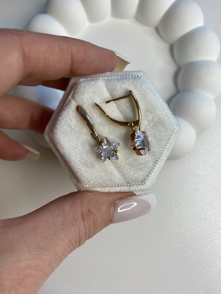 Kolczyki gwiazdki K31