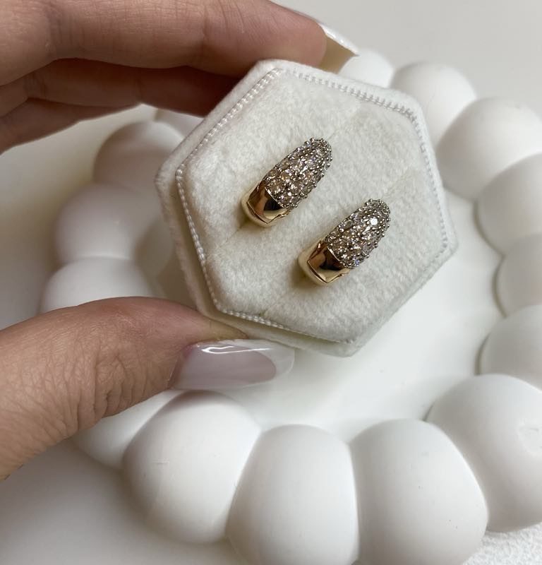 Kolczyki z cyrkoniami K80